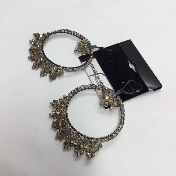 Millianna Madison Petite Beaded Frontal Hoops (G1) - Picture 3 of 5